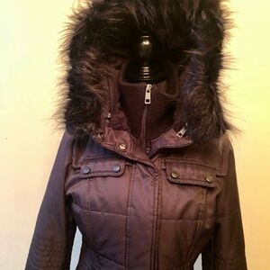 Jessica Simpson Black Puffer Coat